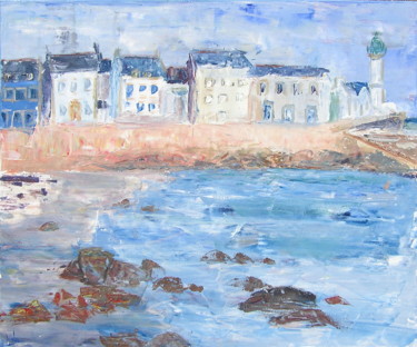 Painting titled "BRETAGNE, ILE DE SE…" by Valerie   Jouve, Original Artwork, Oil