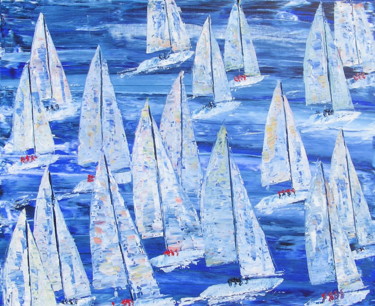 Peinture intitulée "SPI OUEST" par Valerie   Jouve, Œuvre d'art originale, Acrylique