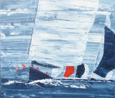 Pittura intitolato "TROFEO ZEGNA" da Valerie   Jouve, Opera d'arte originale, Acrilico