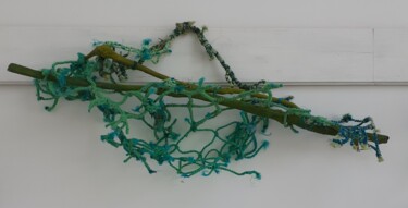纺织艺术 标题为“n°3” 由Valérie Thévenot, 原创艺术品, String Art