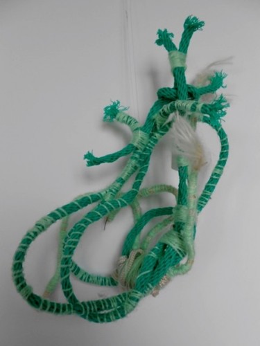 Sculpture titled "Esprits racines 10…" by Valérie Thévenot, Original Artwork, Mixed Media