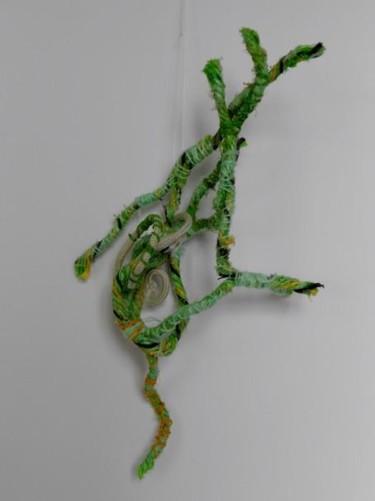 Sculpture intitulée "Esprits racines 20…" par Valérie Thévenot, Œuvre d'art originale, Techniques mixtes