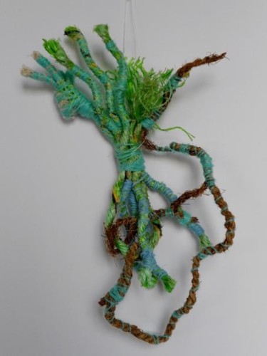 Sculpture intitulée "Esprits racines 25…" par Valérie Thévenot, Œuvre d'art originale, Techniques mixtes