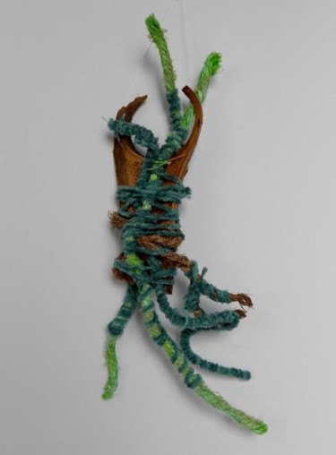 Sculpture intitulée "Esprits racines 27…" par Valérie Thévenot, Œuvre d'art originale, Techniques mixtes