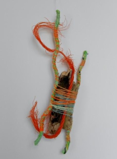 Sculpture intitulée "Esprits racines 35…" par Valérie Thévenot, Œuvre d'art originale, Techniques mixtes