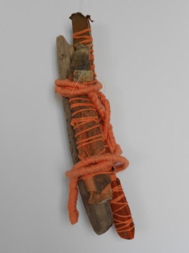 Sculpture intitulée "Esprits racines 57…" par Valérie Thévenot, Œuvre d'art originale, Techniques mixtes