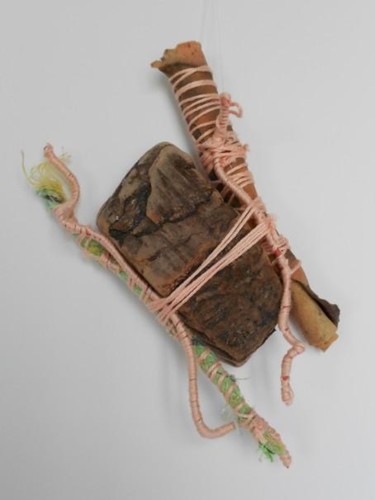 Sculpture intitulée "Esprits racines 58…" par Valérie Thévenot, Œuvre d'art originale, Techniques mixtes