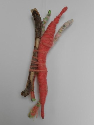 Sculpture intitulée "Esprits racines 65…" par Valérie Thévenot, Œuvre d'art originale, Techniques mixtes