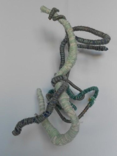 Sculpture intitulée "Esprits racines 81…" par Valérie Thévenot, Œuvre d'art originale, Techniques mixtes