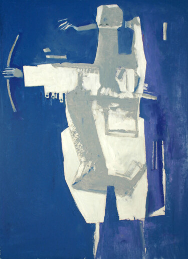 Картина под названием "archer-2" - Валерий Буев, Подлинное произведение искусства, Масло