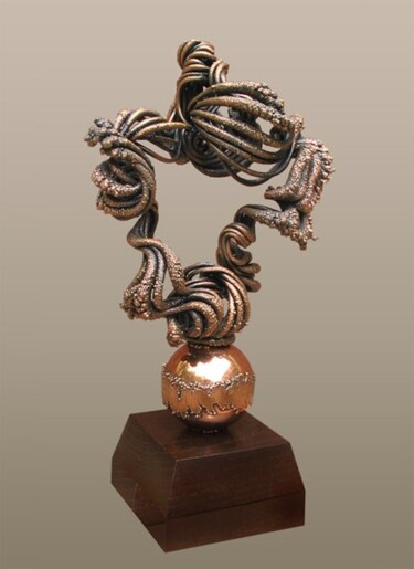 Скульптура под названием ""Кармен"" - Валерий Окарский, Подлинное произведение искусства, Металлы