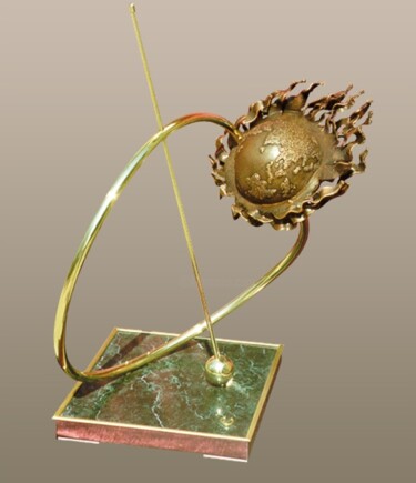 Скульптура под названием ""Апокалипсис - 2"" - Валерий Окарский, Подлинное произведение искусства, Металлы