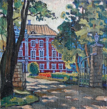 Картина под названием "Tallinn. Kadriorg,1…" - Valerii Oliinyk, Подлинное произведение искусства, Масло