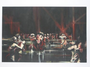 Pittura intitolato "''sera senza tempo''" da Valerio Scarapazzi, Opera d'arte originale