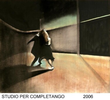 Pittura intitolato "''studio per Comple…" da Valerio Scarapazzi, Opera d'arte originale