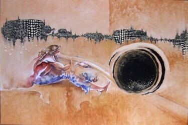 Painting titled "''il suono senza bo…" by Valerio Scarapazzi, Original Artwork