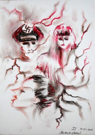 Drawing titled ""SS , spettacolo al…" by Valerio Scarapazzi, Original Artwork