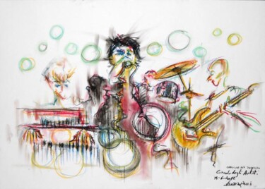 Drawing titled ""OfficineDelTalento…" by Valerio Scarapazzi, Original Artwork