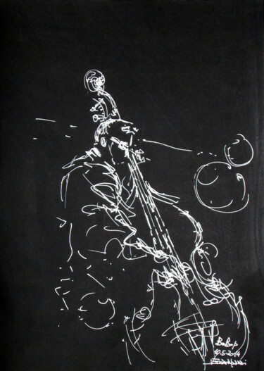 Drawing titled ""WALTER RICCI 4TET…" by Valerio Scarapazzi, Original Artwork, Other