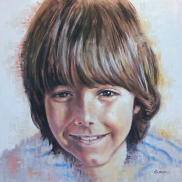 Painting titled ""Matteo"" by Valerio Scarapazzi, Original Artwork