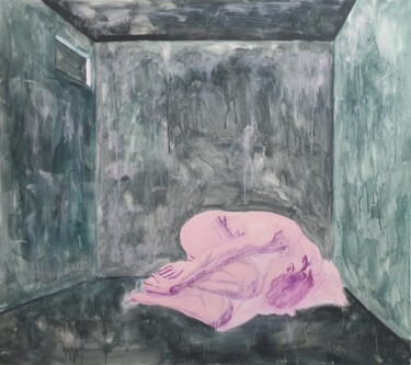 Картина под названием "Solitude" - Valeriu-Daniel Nastase, Подлинное произведение искусства, Акрил Установлен на Деревянная…