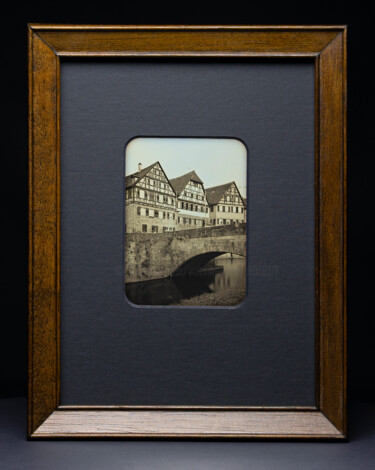 摄影 标题为“Brücke am Steinerne…” 由Valerius Geng, 原创艺术品, 电影摄影 安装在纸板上