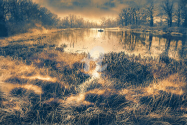 Photography titled "Golden twilight." by Valerix, Original Artwork, Digital Photography