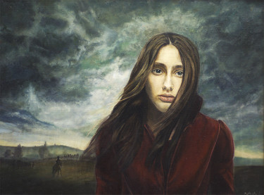 Картина под названием "188 дней без солнца" - Валерия Петрова, Подлинное произведение искусства, Масло