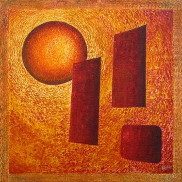 Pintura intitulada "AL TIEMPO" por Agustín Valero Montaño, Obras de arte originais
