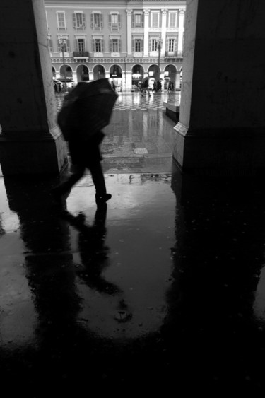 Φωτογραφία με τίτλο "sous-la-pluie-nice.…" από Valery Trillaud, Αυθεντικά έργα τέχνης