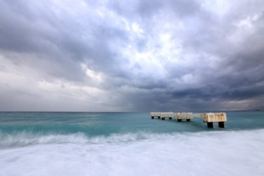 Фотография под названием "Le ciel et la mer." - Valery Trillaud, Подлинное произведение искусства