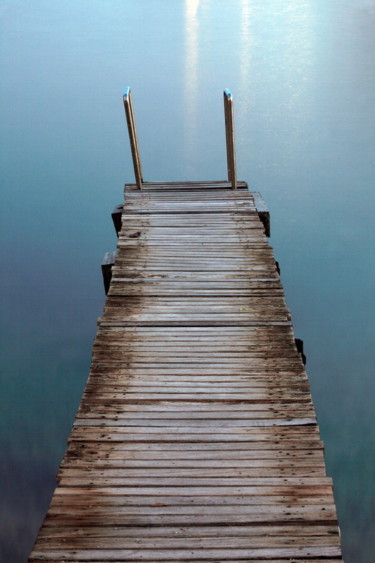 Photographie intitulée "Le ponton." par Valery Trillaud, Œuvre d'art originale