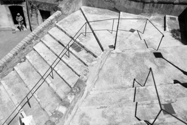 Fotografia intitolato "escalier-grasse.jpg" da Valery Trillaud, Opera d'arte originale