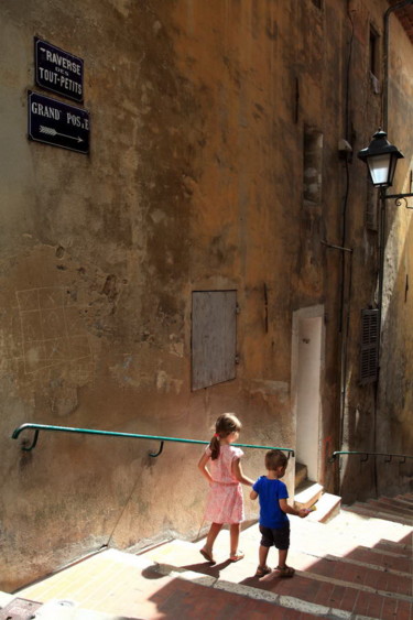 Fotografia intitulada "photo-enfants-rue.j…" por Valery Trillaud, Obras de arte originais