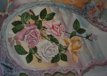 Pintura titulada "Ojo de agate" por Valian, Obra de arte original, Oleo