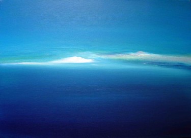Peinture intitulée "Fuji" par Valia Solène, Œuvre d'art originale