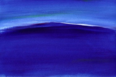 Peinture intitulée "Azur V" par Valia Solène, Œuvre d'art originale