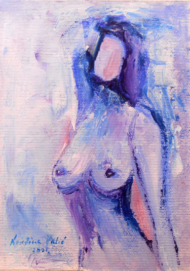Peinture intitulée "Nude #8" par Kristina Valić, Œuvre d'art originale, Acrylique