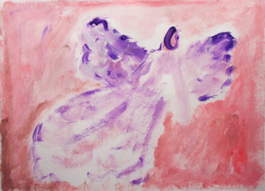 Painting titled "Angel #20" by Kristina Valić, Original Artwork, Acrylic