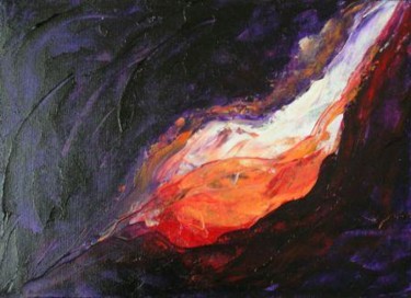 Schilderij getiteld "L'univers" door Vall, Origineel Kunstwerk, Acryl