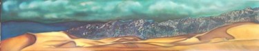 Painting titled "Death Valley Stovep…" by Linda Vallejo, Original Artwork