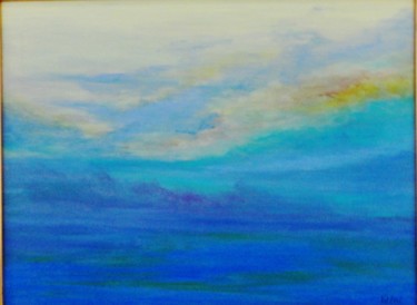 Painting titled "skies-of-nantucket-…" by Valleri, Original Artwork