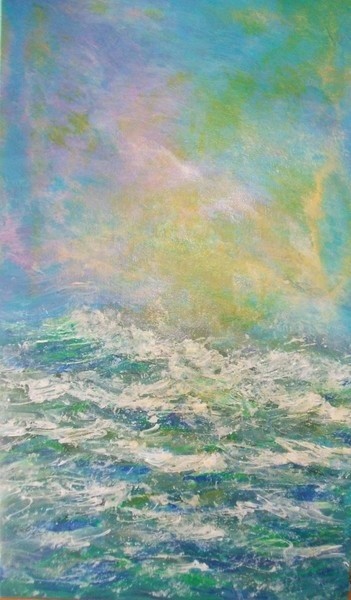 Painting titled "Gathering Storm" by Valleri, Original Artwork, Oil