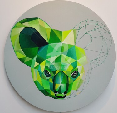 Peinture intitulée "koala" par Valou., Œuvre d'art originale, Acrylique