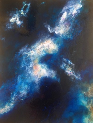 Peinture intitulée "De la haut, très lo…" par Valérie Tay, Œuvre d'art originale, Huile