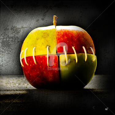 Photographie intitulée "" La pomme de Frank…" par Valy, Œuvre d'art originale, Photographie numérique