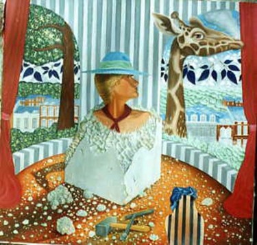 Картина под названием "Пигмалион" - Валентин Зеньковский, Подлинное произведение искусства, Масло