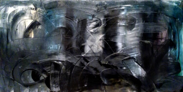 "Artifact" başlıklı Tablo Vamekh Kokhreidze tarafından, Orijinal sanat, Petrol
