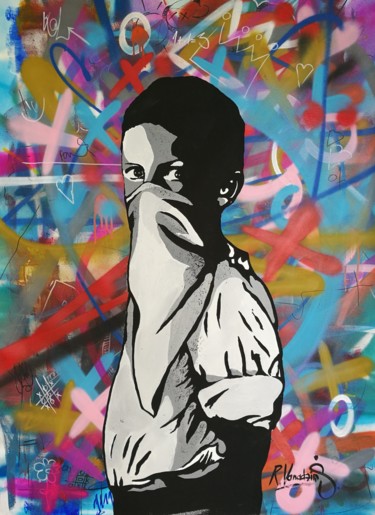 Savage Peinture intitulée "Savage" par Rinalds Vanadziņš, Œuvre d'art originale, Acrylique