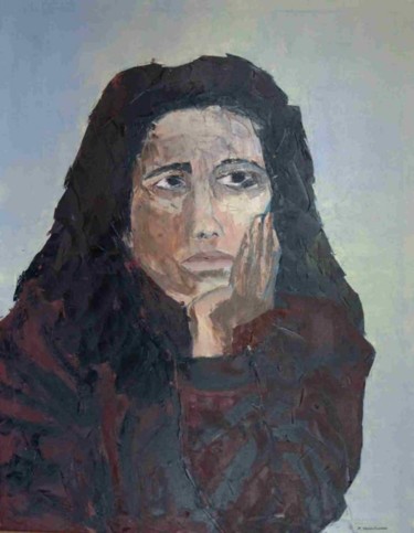 Painting titled "Rabia I" by Michel Van Den Bogaerde, Original Artwork
